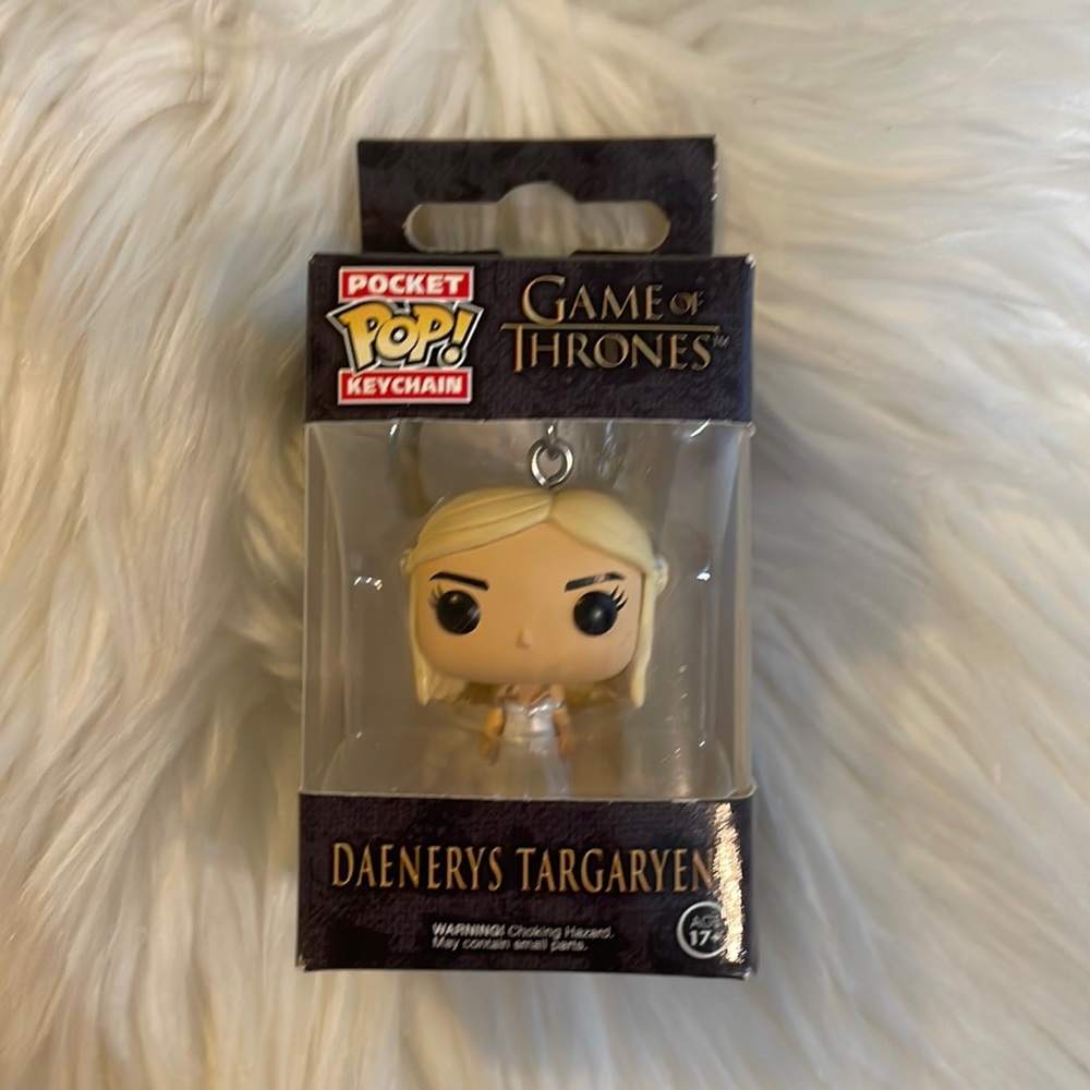 Game of thrones Daenerys Targaryen pocket pop keychain NIB